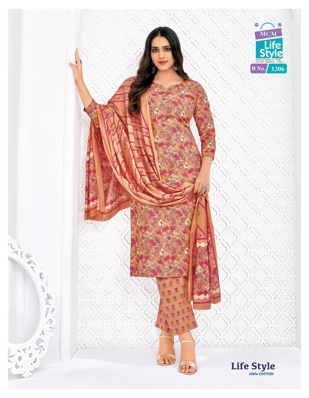 Lifestyle Vol 13 By Mcm Pure Cotton Printed Kurti Pant With Dupatta Wholesale Market In Surat